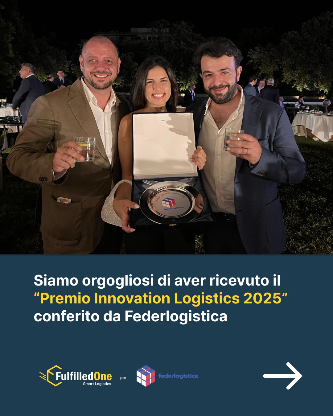 FulfilledOne premiata da FederLogistica
